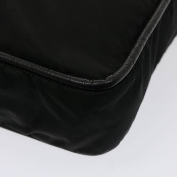 CELINE Shoulder Bag Nylon Black Auth 76411 - Picture 15 of 16